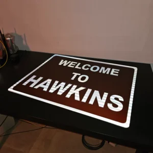 Home WELCOME TO HAWKINS RECORDS FOR ROOM DECOR